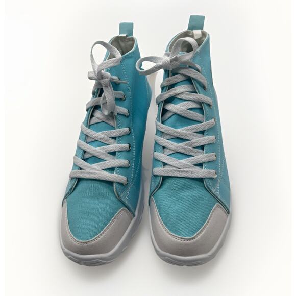 Shose Men Sneaker Lightweight Casual Size 10.5 Us /42 Ea Blue And White main image 8